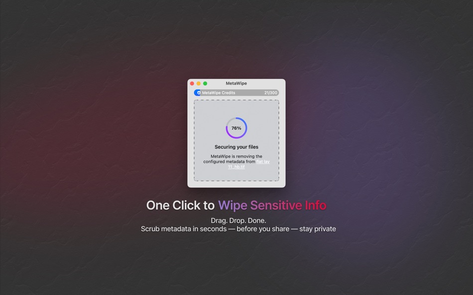 #2. MetaWipe (macOS) 由: SecureMac.com, Inc.