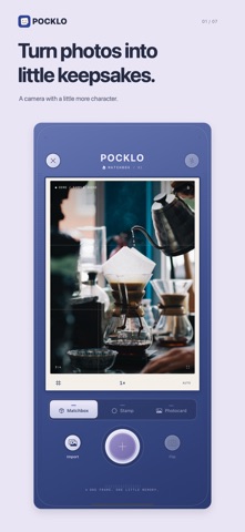 POCKLO: Photo Scrapbook iPhone screenshot