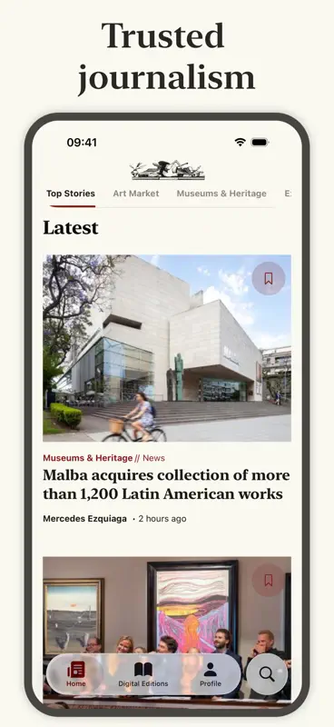 The Art Newspaper screenshot 1 of 6