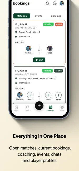 BYOB: Racquet Sports Community screenshot 3
