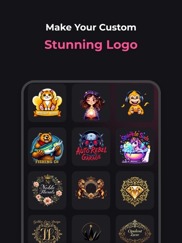 AI Logo Generator & Maker ۬ iPad screenshot