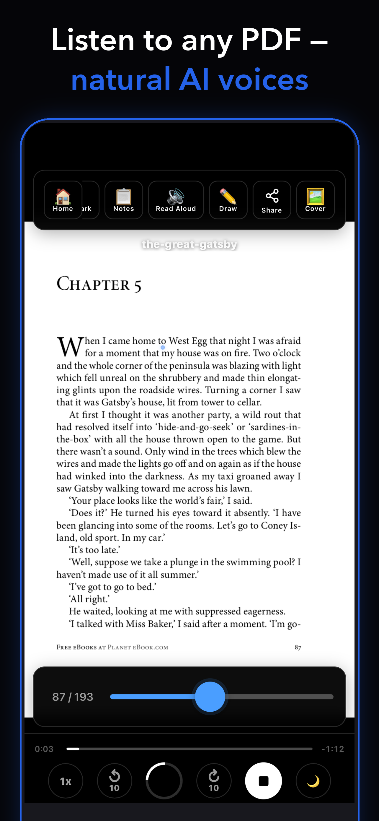 Flippy - Page Flip PDF Reader screenshot 4