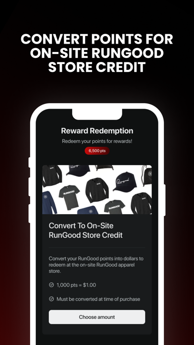 RunGood Rewards Screenshot