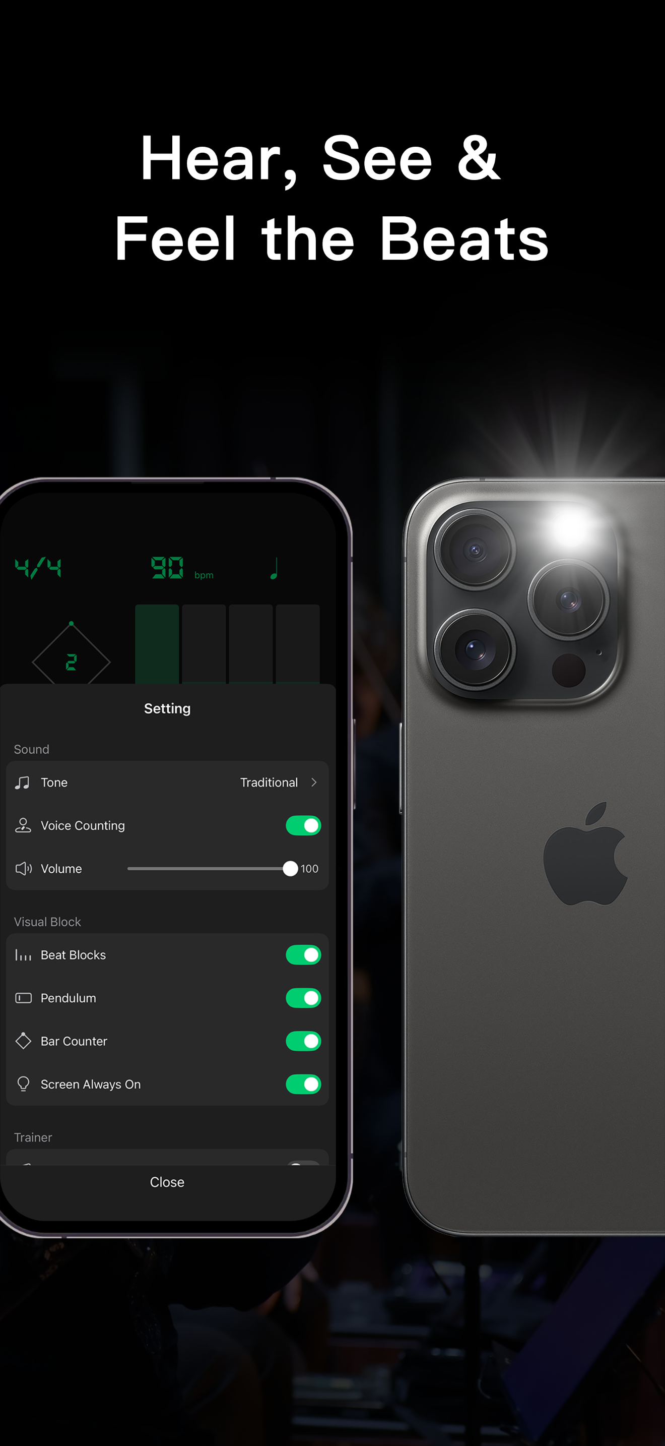 Metronome-Tempo,Rhythm Trainer screenshot 4