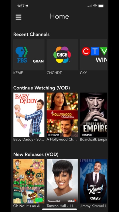 Tbaytel TV Screenshot
