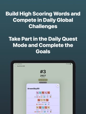 Wordfinity Screenshot 2