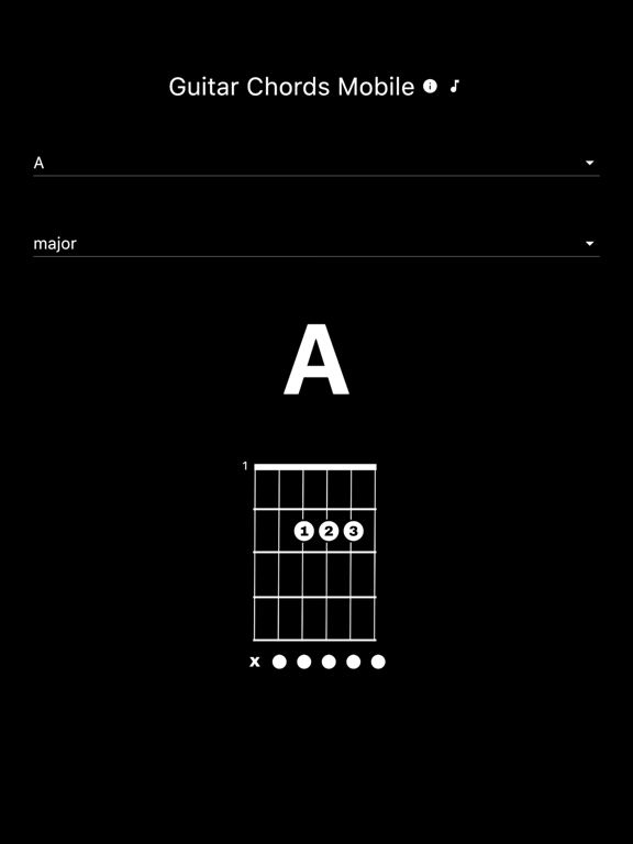 Screenshot #4 pour Guitar Chords Mobile