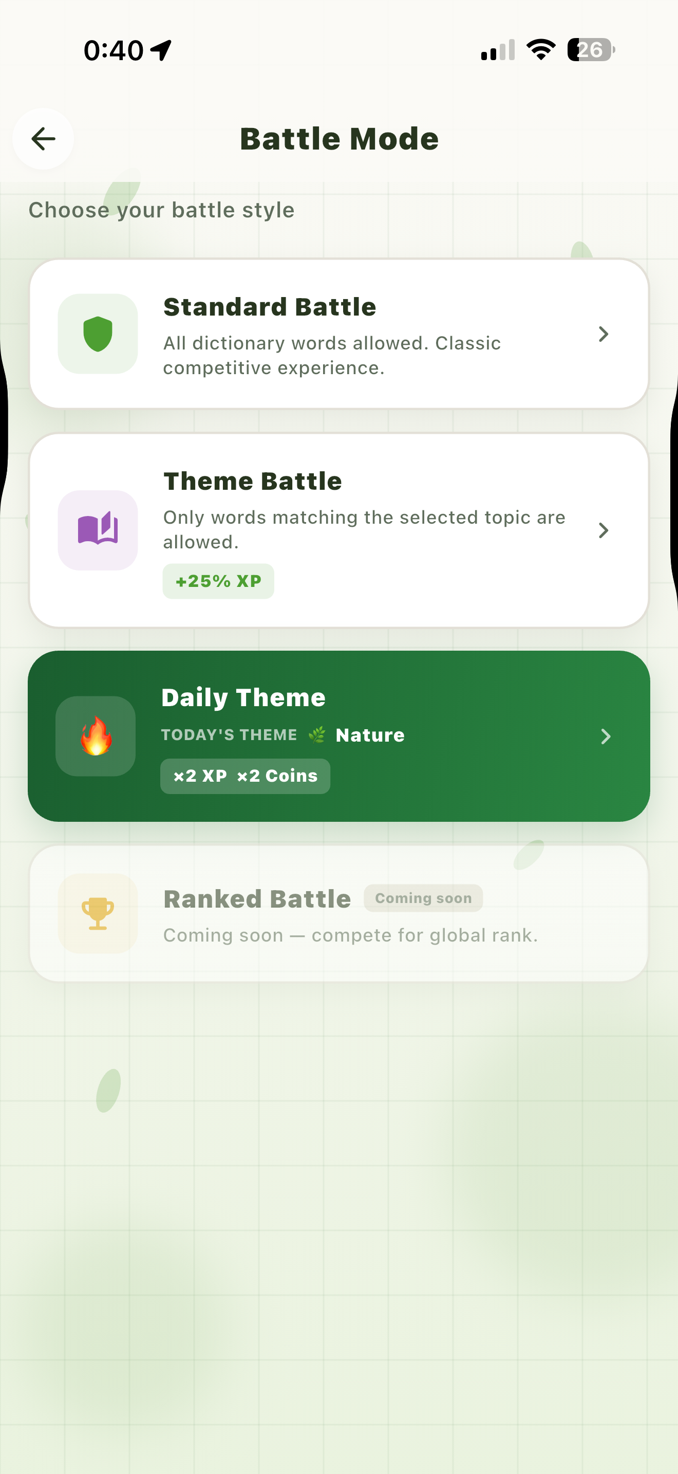 WordForge: Word Battle&Puzzle screenshot 7