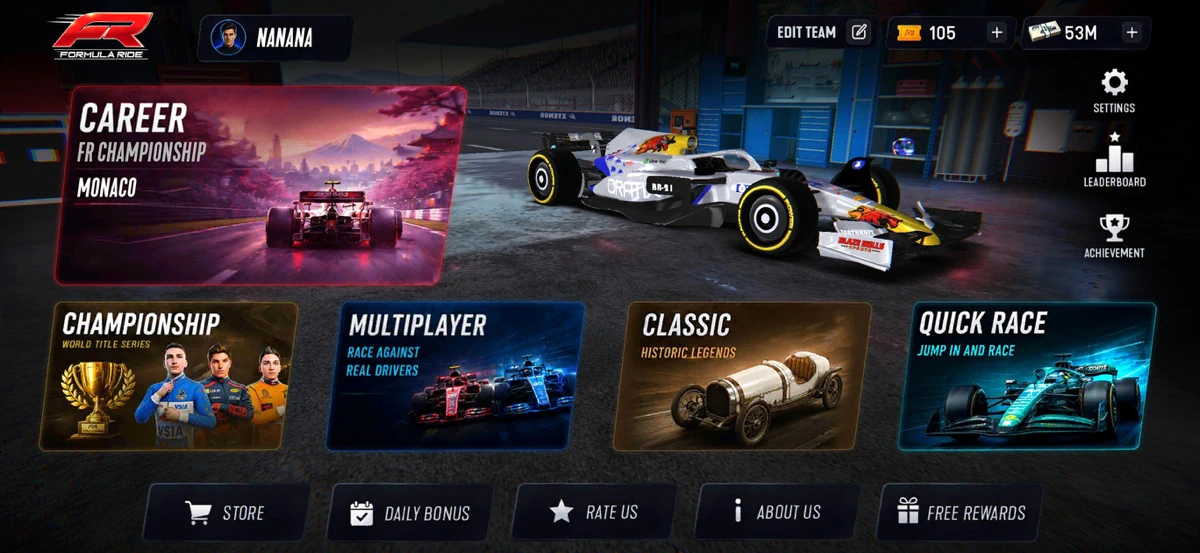 Formula Ride screenshot 1