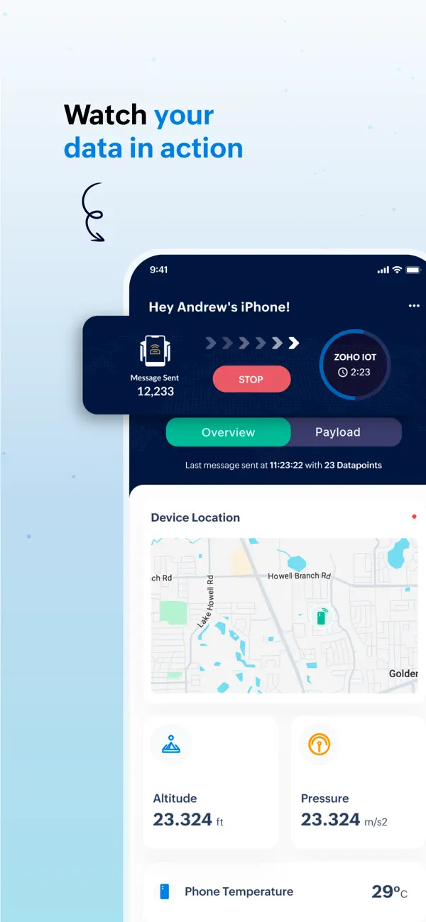 #2. ZiBot (iOS) โดย: Zoho Corporation
