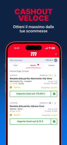 Marathonbet Scommesse Sportive iPhone screenshot 5