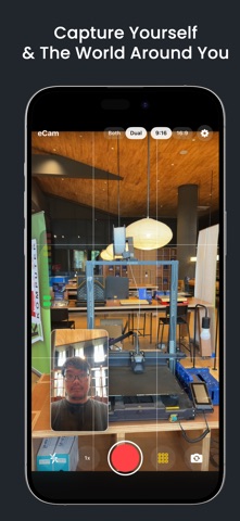 eCam: Dual Shot Camera Screenshot 2 of 3