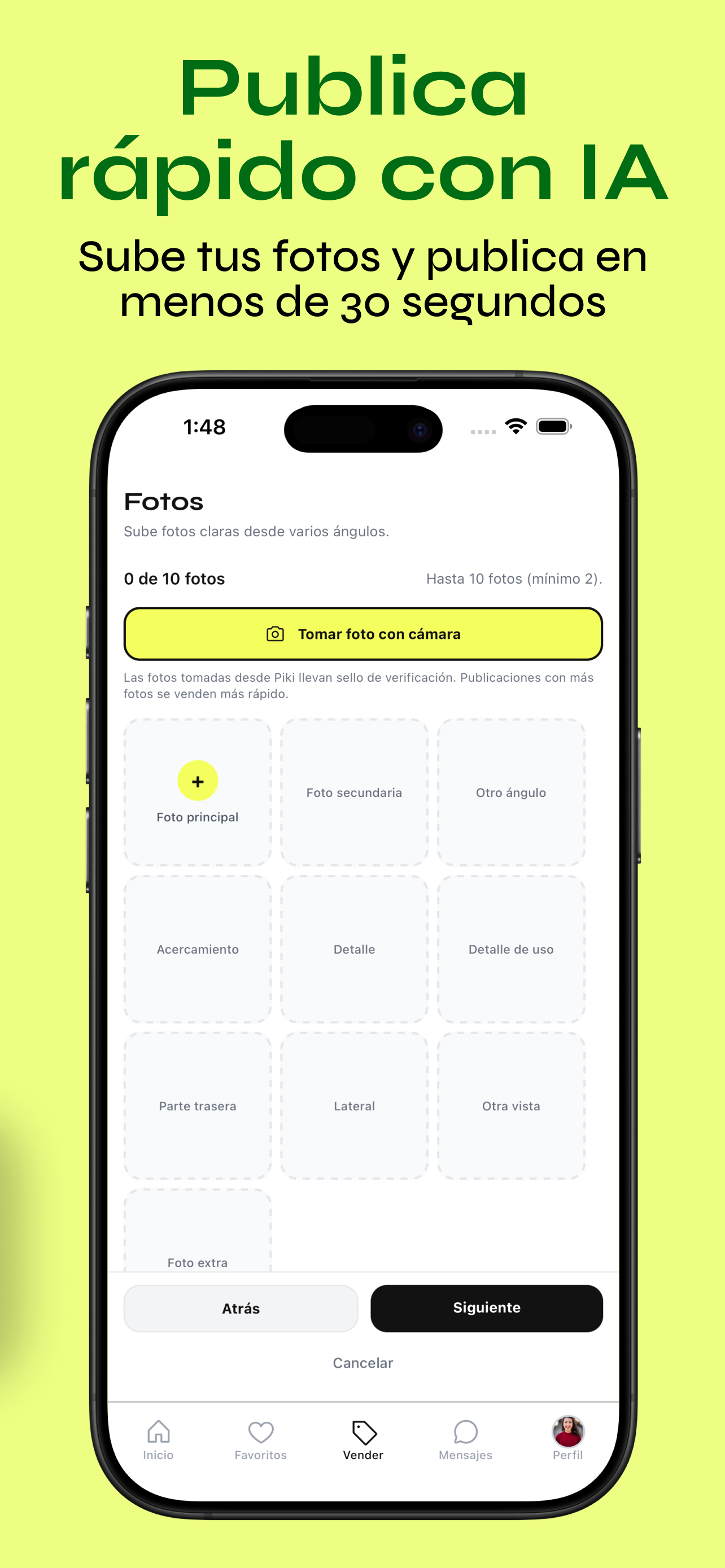 Piki: compra y vende seguro
