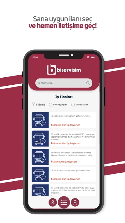 Bi Servisim Uygulaması