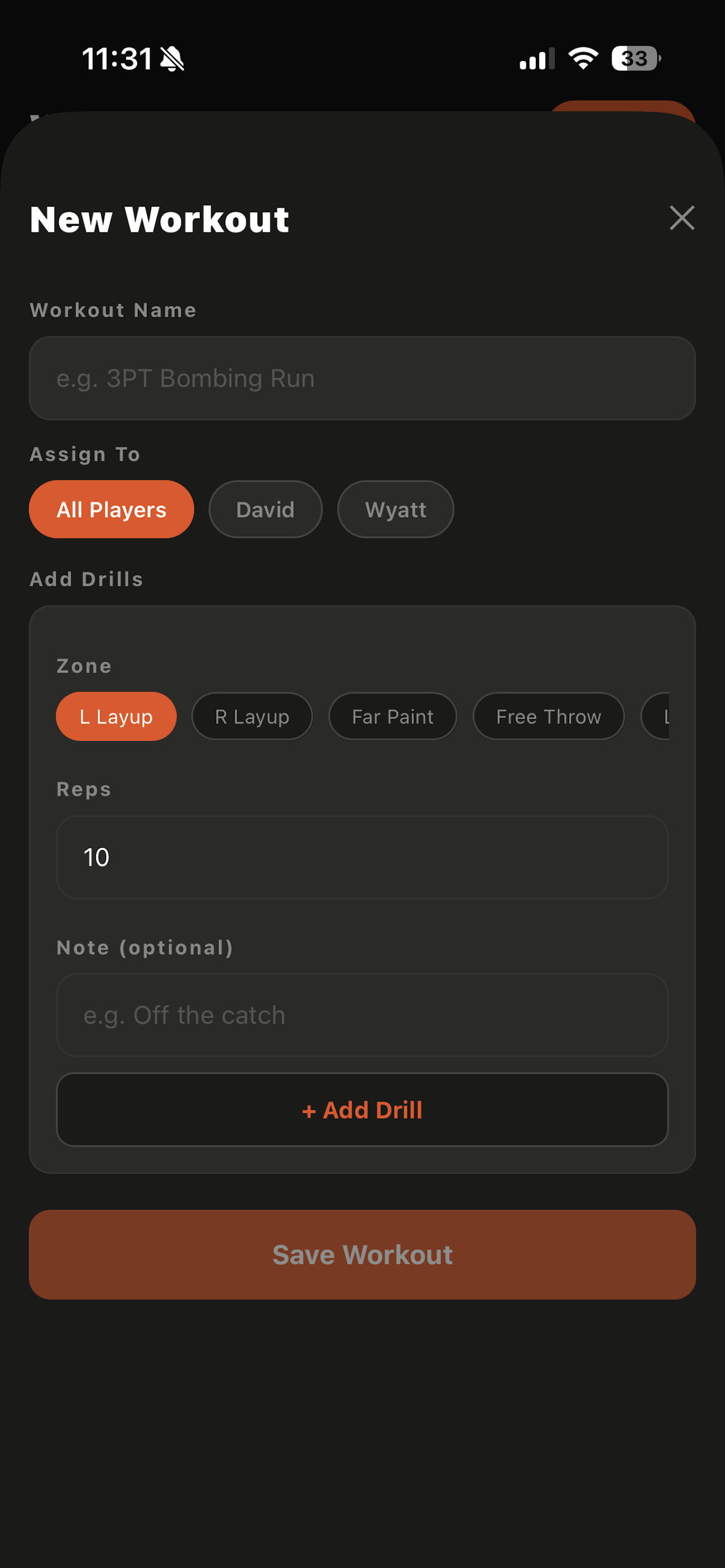 Shot Club - Basketball Tracker