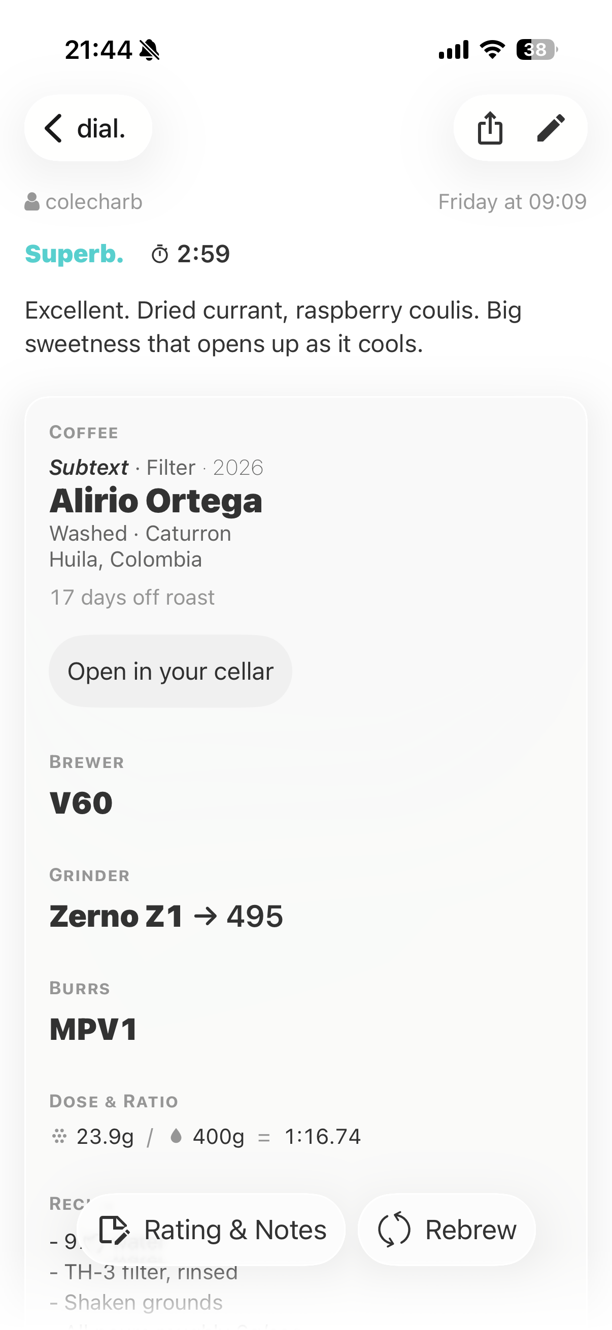 Dial — Brew Repository screenshot 5