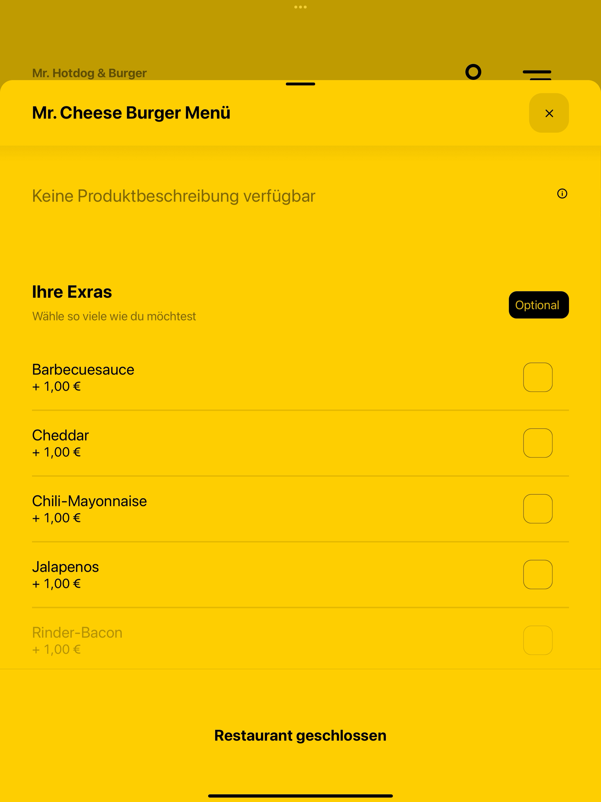 Mr. Hotdog & Burger Leinfelden screenshot 8
