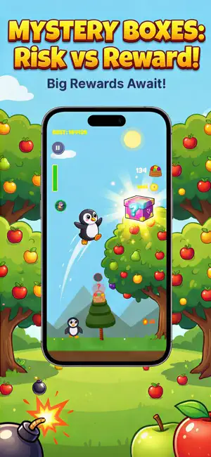 Low Hanging Fruit: Penguin Run screenshot 2