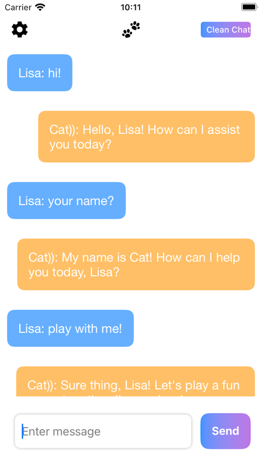#4. My Cat Chat (iOS) 由: Anton Golovatuk