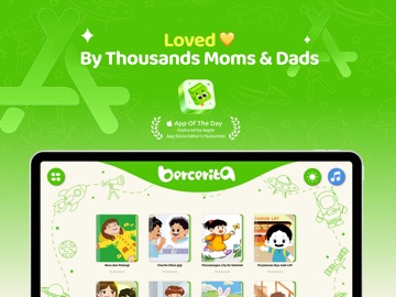 Bercerita: Interactive Stories iPad screenshot 1