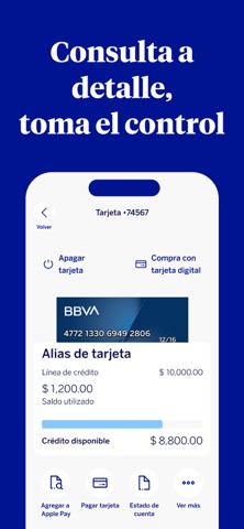 BBVA México screenshot