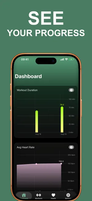 Workout Log - TrainHealth screenshot 3