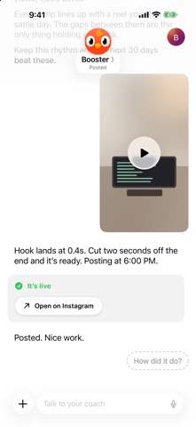 Booster - Grow Your Audience Screenshot 5 of 5