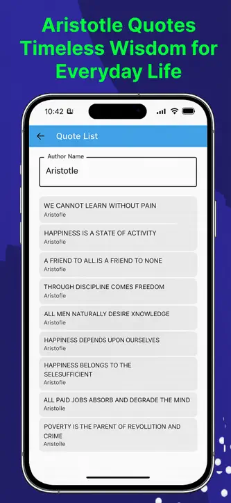 Famous Quotes - Trivia Game screenshot 5