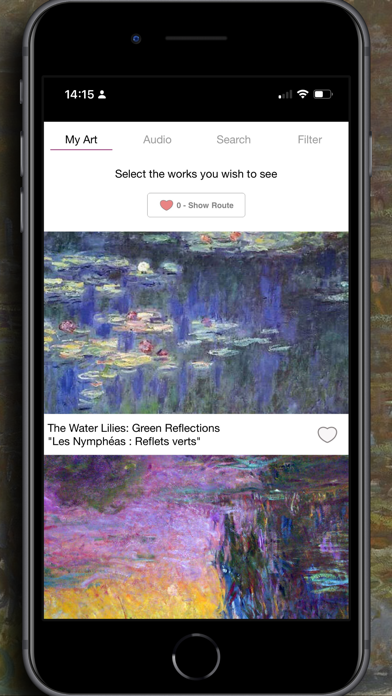 Orangerie Museum Audio Tours Screenshot