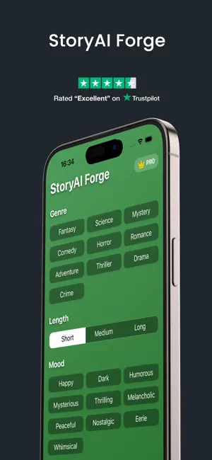 StoryAI Forge: Story Creator screenshot 1