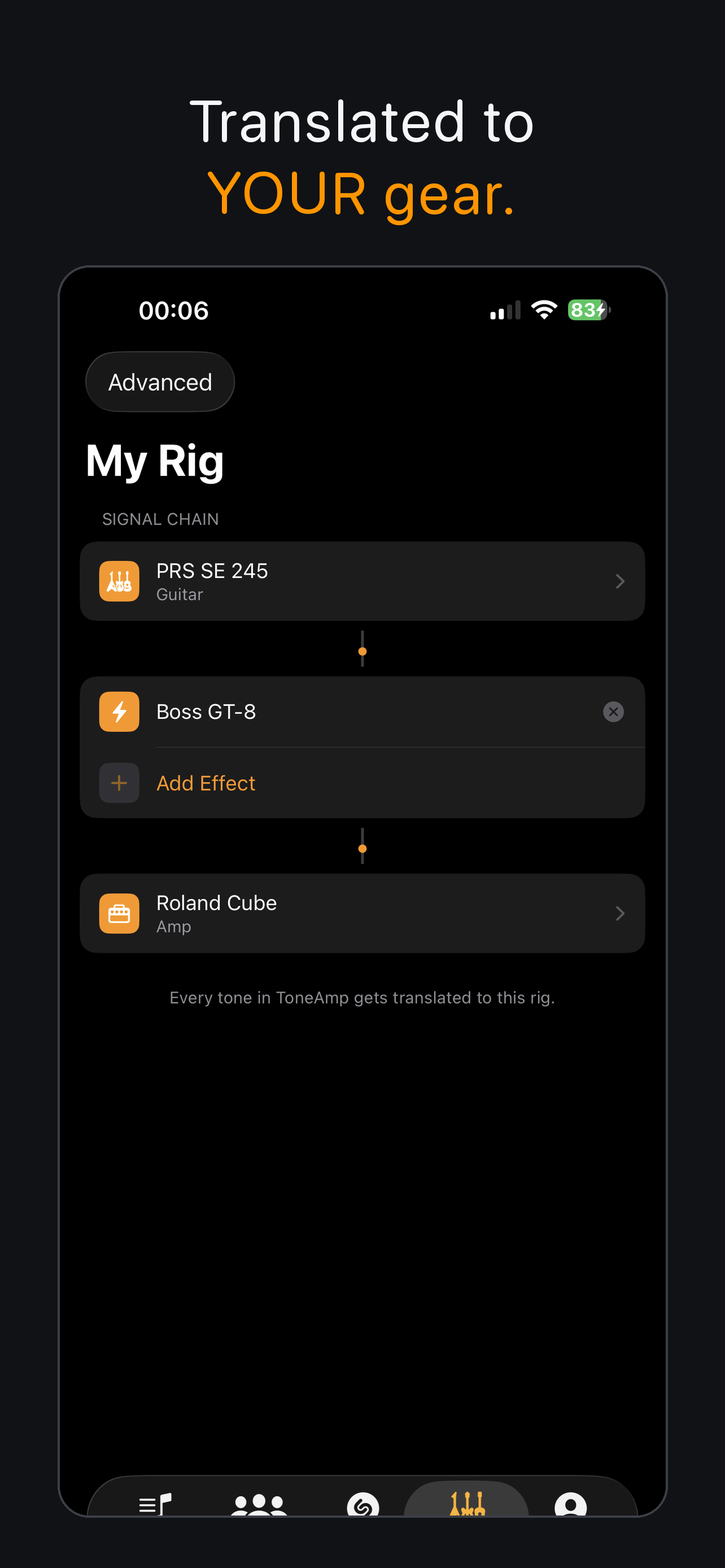 ToneAmp: Guitar Tone Finder screenshot 3