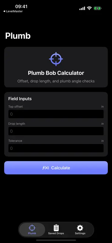PlumbBob Pro Max screenshot 1 of 3