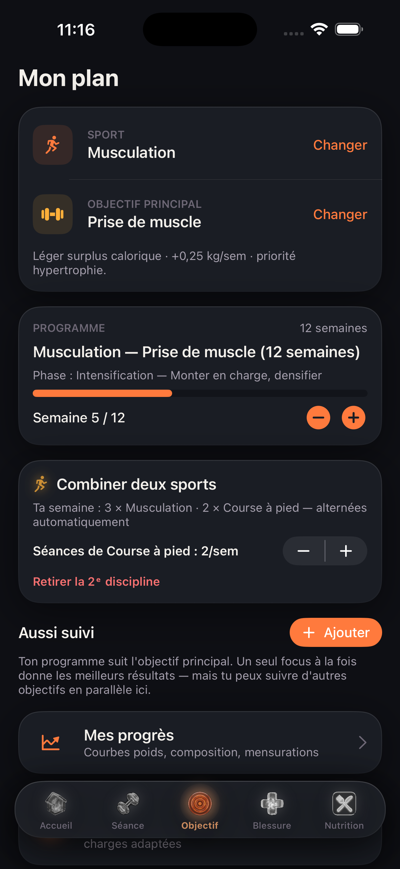 Forge — Coach Sport & Santé screenshot 3