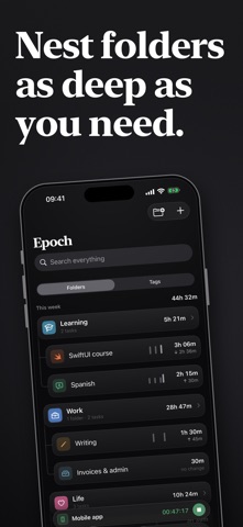 Epoch: Time Tracker Screenshot 6 of 6