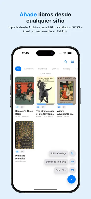Fablum: EPUB, PDF, audiolibros screenshot 5 of 6