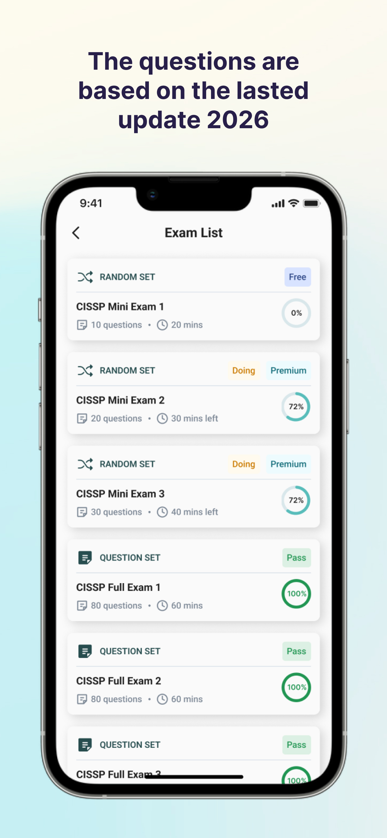 CISSP Exam Simulator screenshot 3