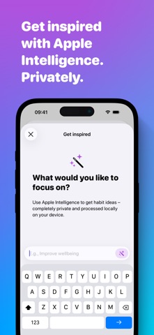 Habits - צילום מסך iPhone 6