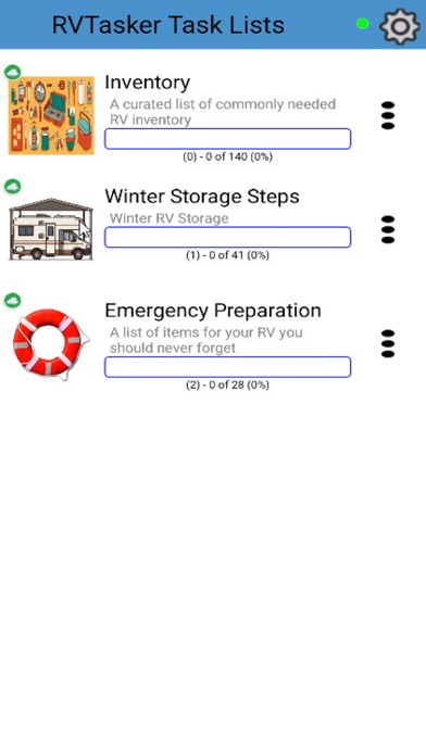 RV Tasker Easy Checklists Screenshot 9 of 9