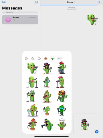 Rapping Cactus iPad screenshot