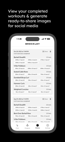 Brockley AI Fitness Trainer screenshot