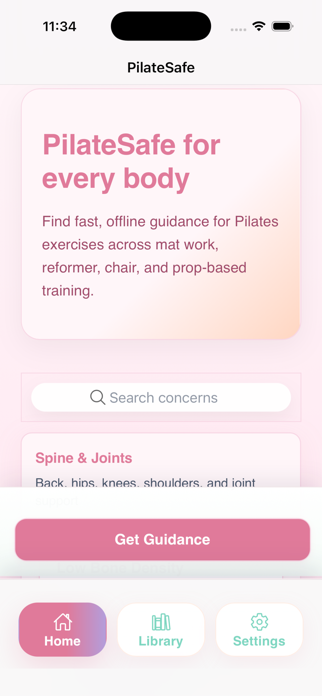 PilateSafe Screenshot 1 of 6