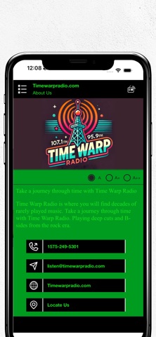 Timewarpradio.com Screenshot 5 of 5