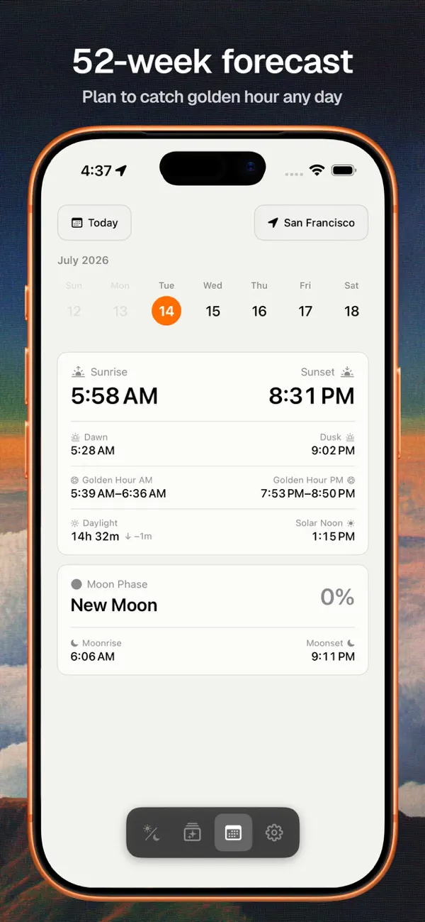 Solar Arc: Golden Hour Tracker Screenshot 5