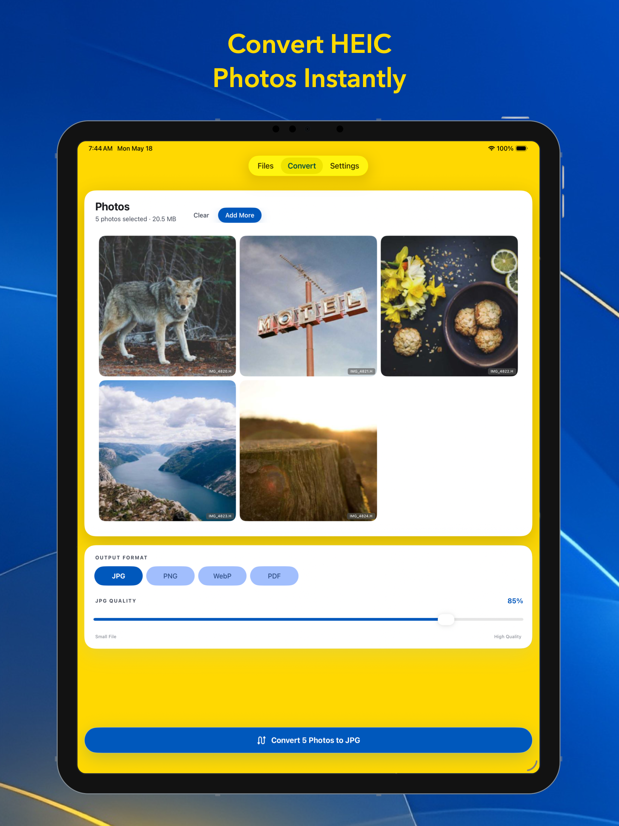 HEIC Snap - Photo Converter