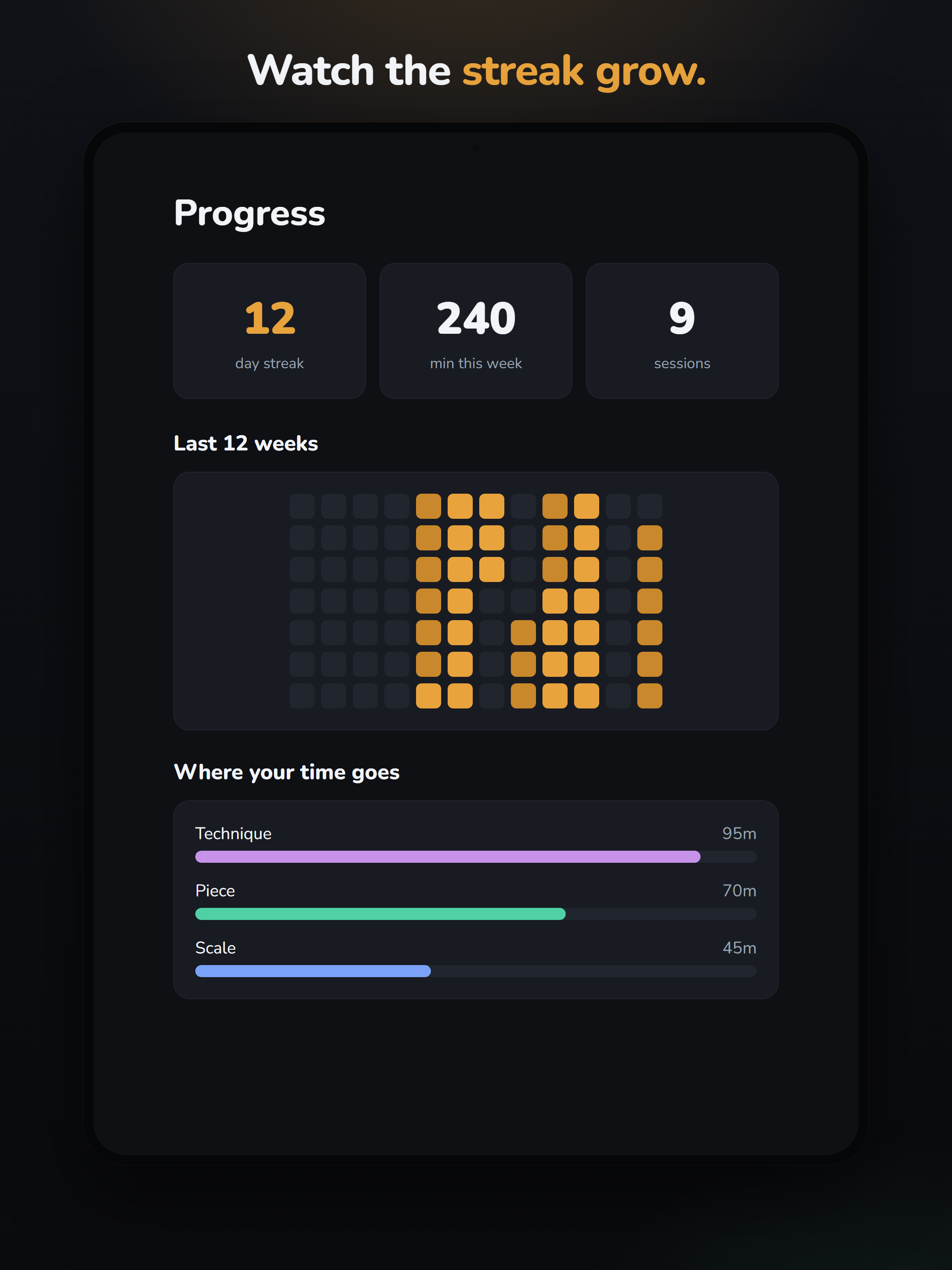 Practimo: Practice Tracker screenshot 10