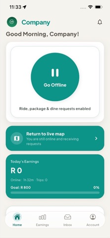 OMN1 Driver iPhone screenshot 2