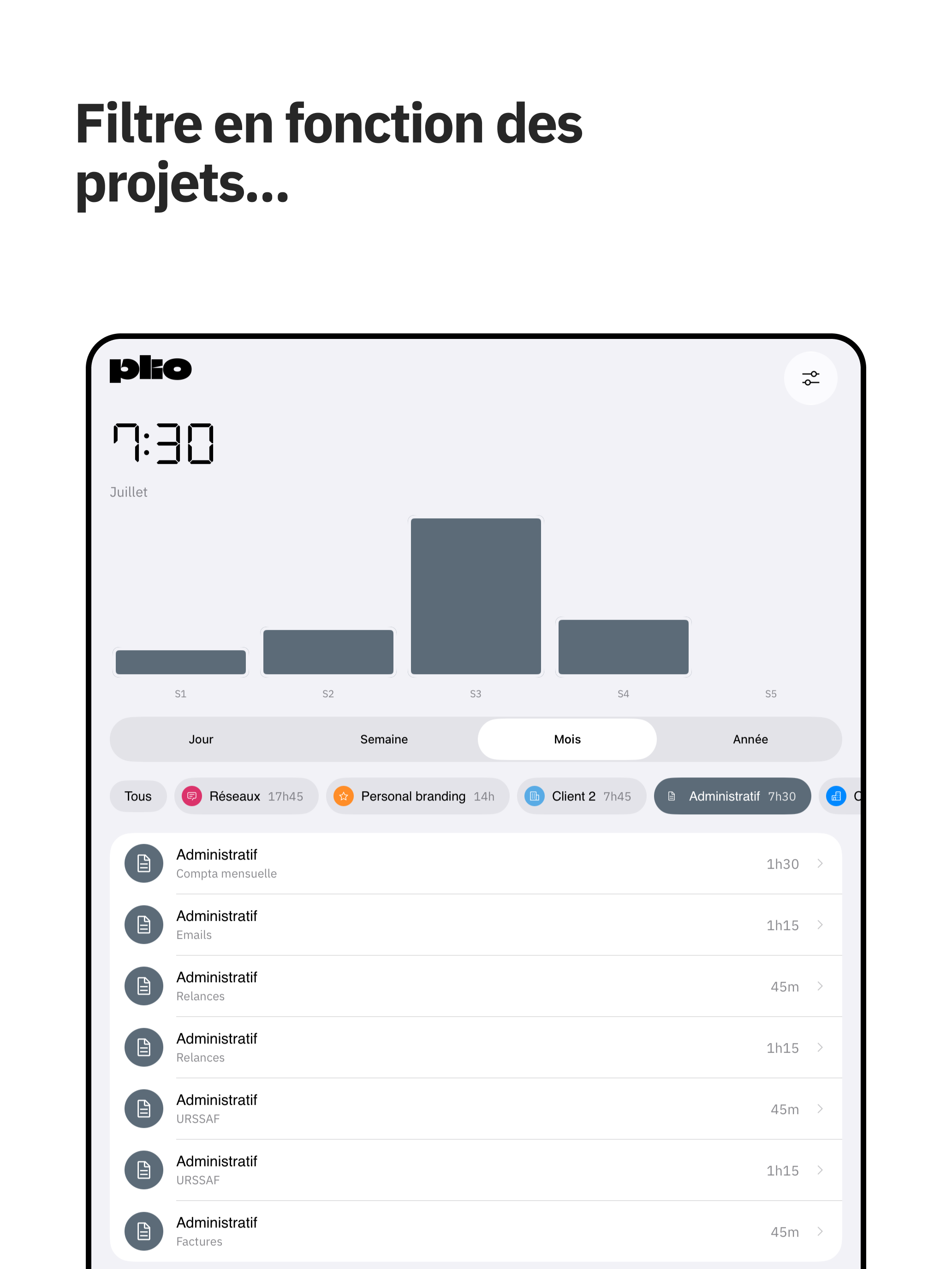 Plio: Time Tracker & Focus screenshot 17