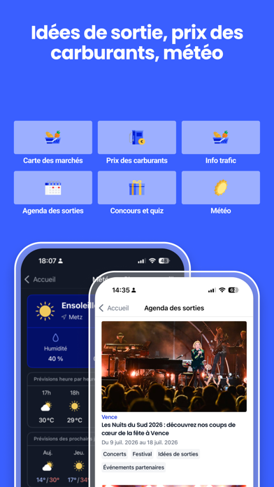 ICI : Radio, TV, Podcast, News iPhone screenshot 2