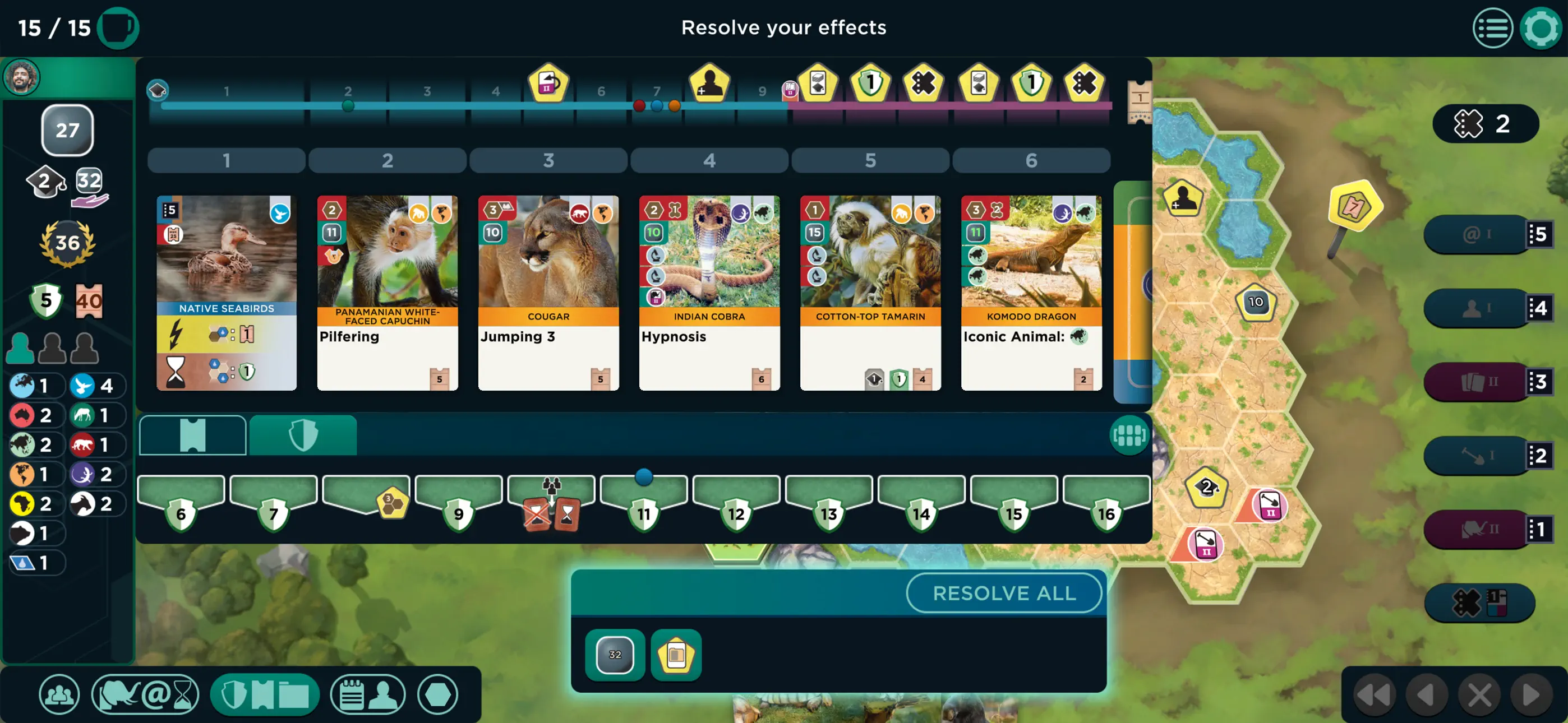 #6. Ark Nova (iOS) 게시자: Dire Wolf Digital