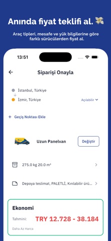 BiTır Nakliye iPhone screenshot